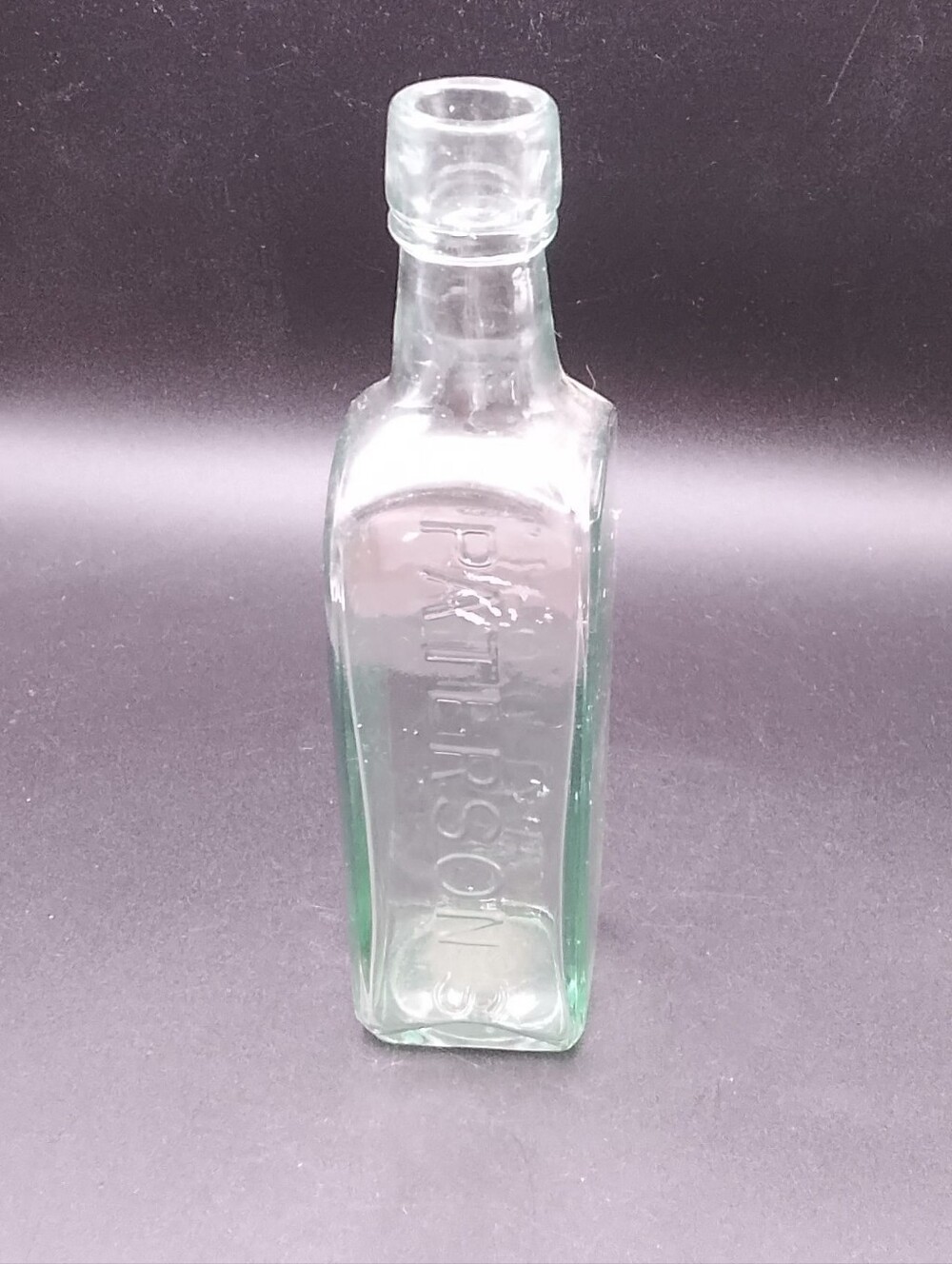 Antique Camp Coffee Square Bottle Ess of Coffee Chicory Glasgow Patersons